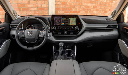 Toyota Highlander Limited 2020, intérieur